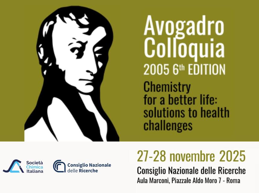 Avogadro Colloquia 2025 - Registration Now Open