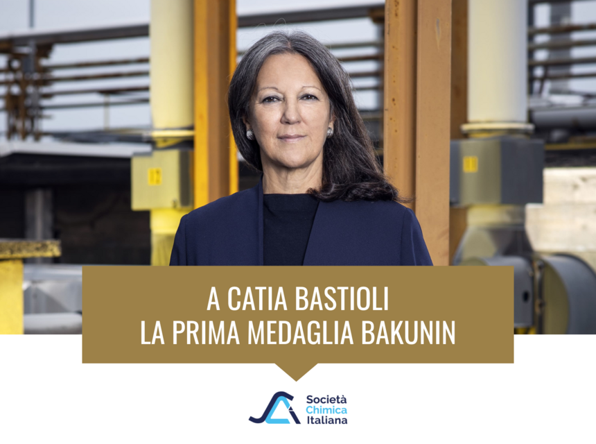Catia Bastioli medaglia Bakunin